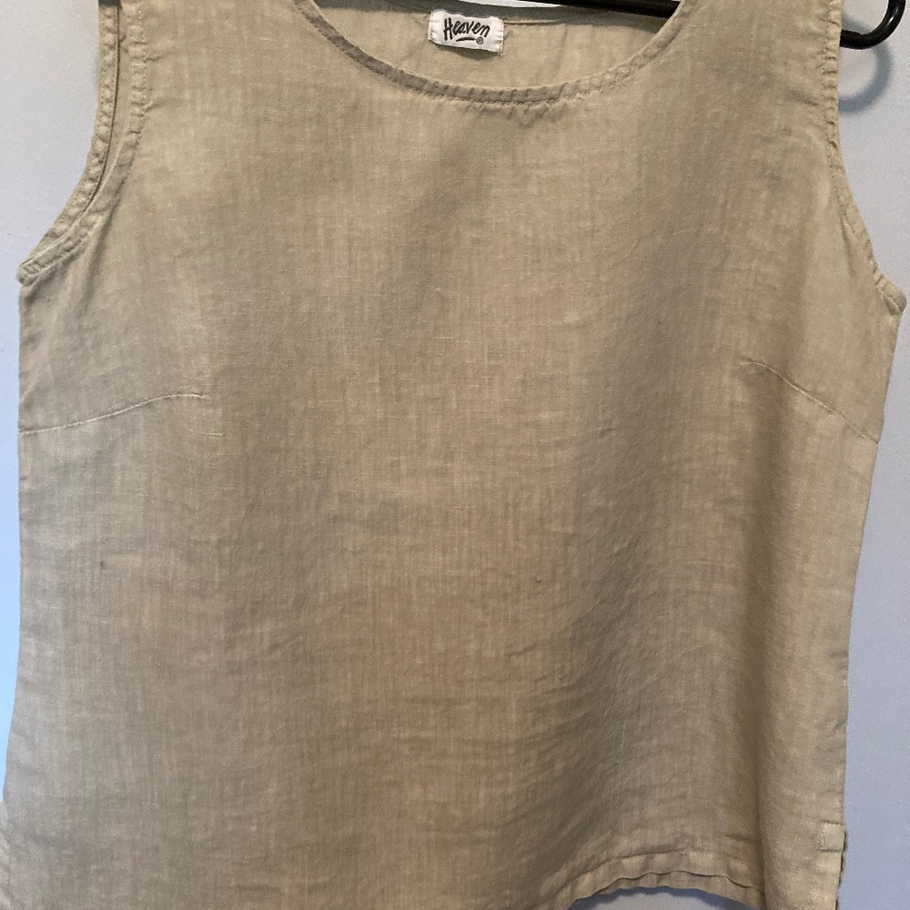 Linen tank top